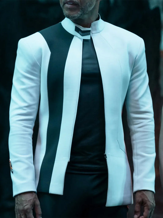 Hugh Culber Star Trek Discovery White Cotton Jacket