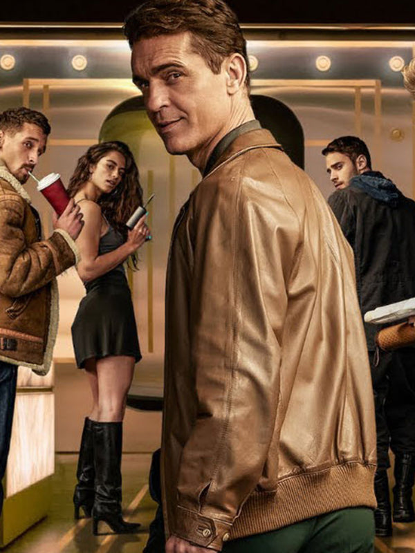 Pedro Alonso Berlin Brown Leather Jacket