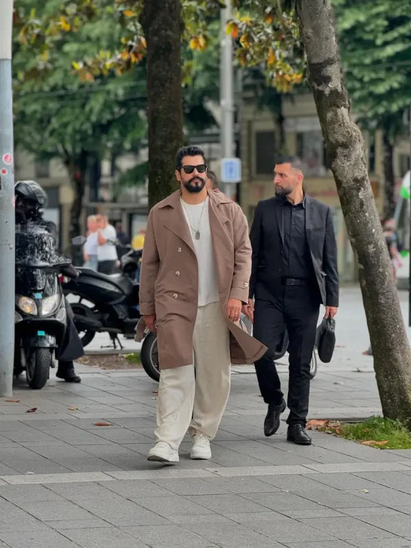 Burak Ozcivit Long Trench Coat