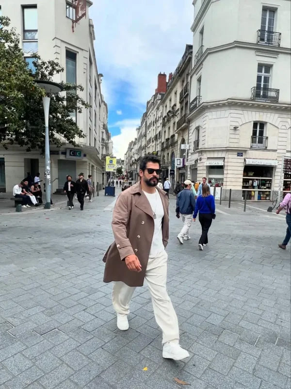 Burak Ozcivit Long Trench Coat