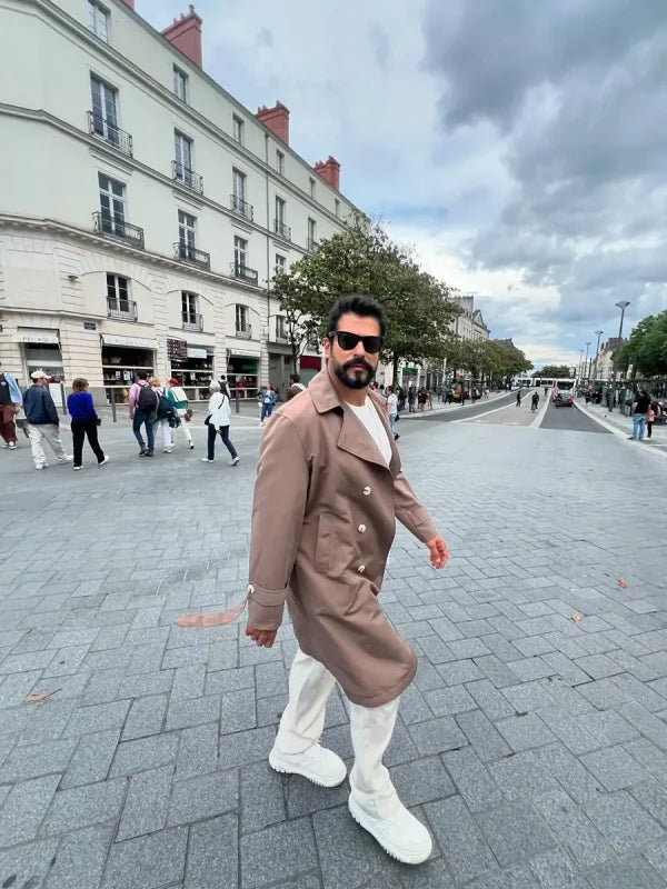Burak Ozcivit Long Trench Coat