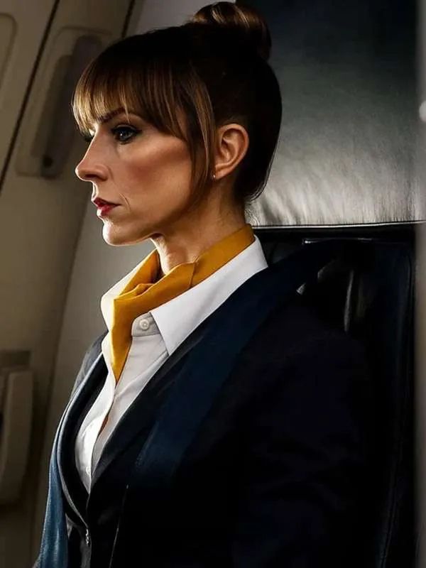 In Flight S01 Jo Conran Black Blazer