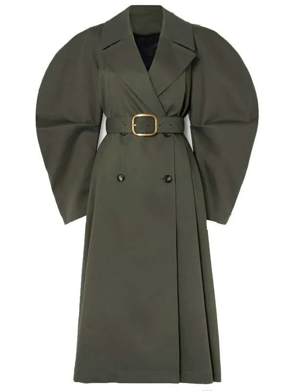 Maya Rudolph Loot S03 Green Trench Coat