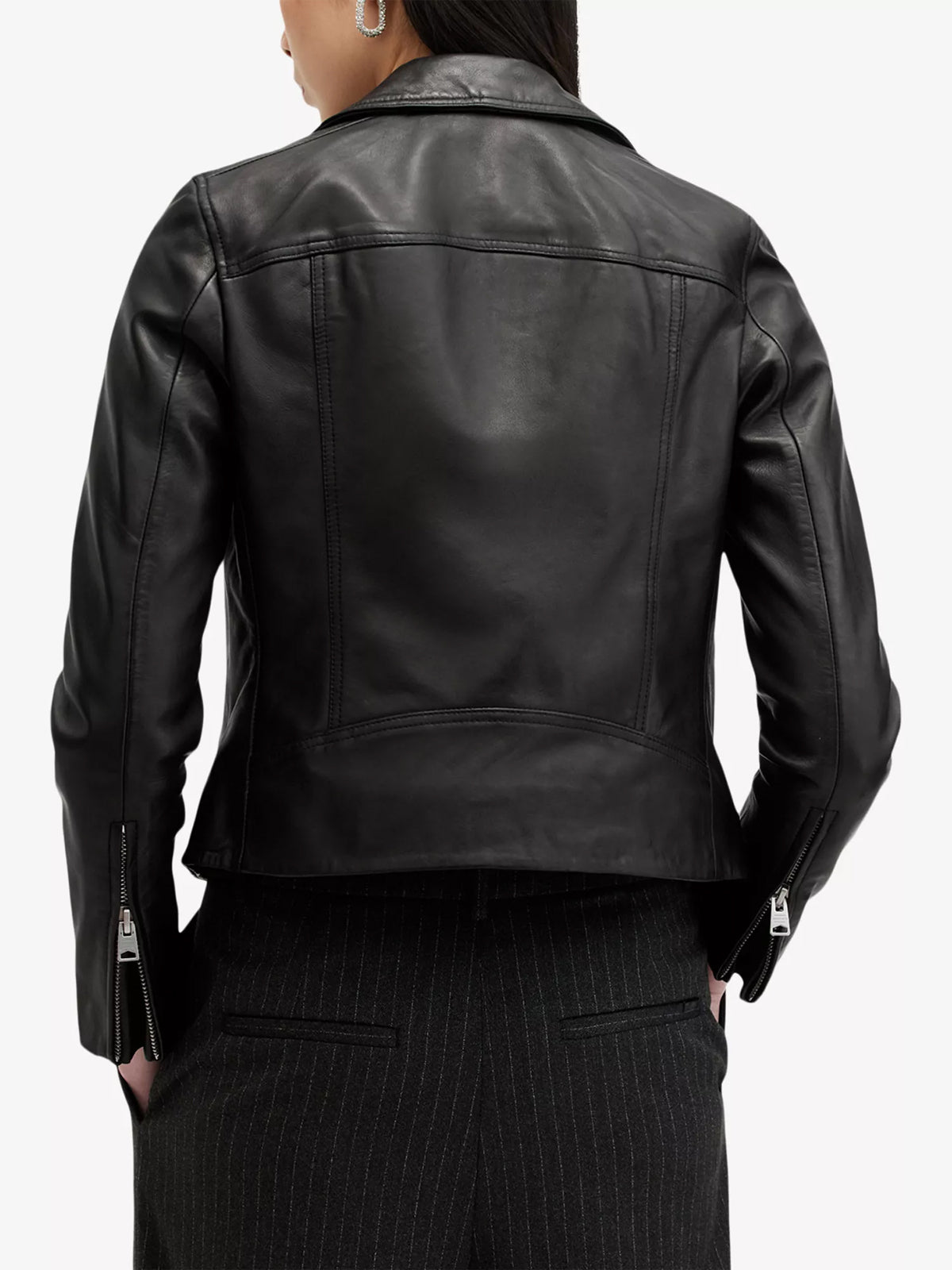 Ransom Canyon S01 Lauren Glazier Black Leather Biker Jacket