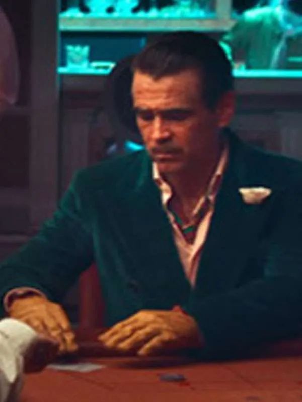 Ballad of a Small Player Lord Doyle Velvet Green Blazer