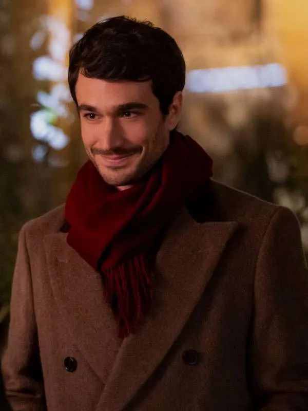 Emily in Paris S04 Eugenio Franceschini Brown Trench Coat