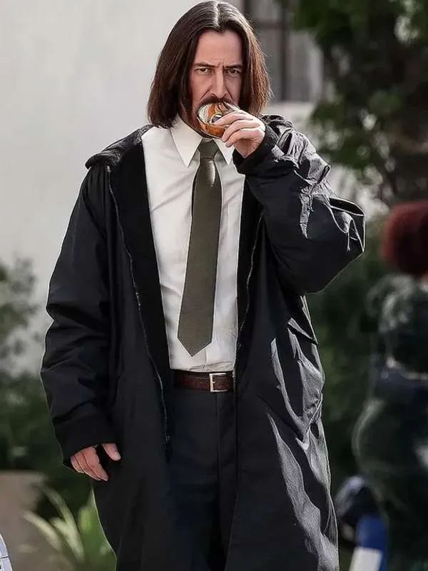 Gabriel Good Fortune Black Hooded Coat