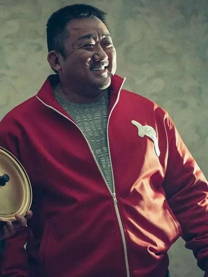 Holy Night: Demon Hunters Ba Woo Red Bomber Jacket