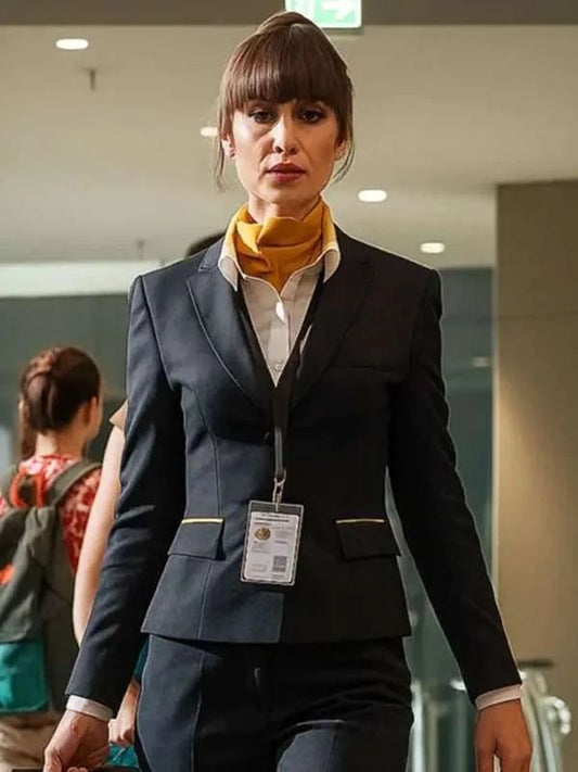 In Flight S01 Jo Conran Black Blazer