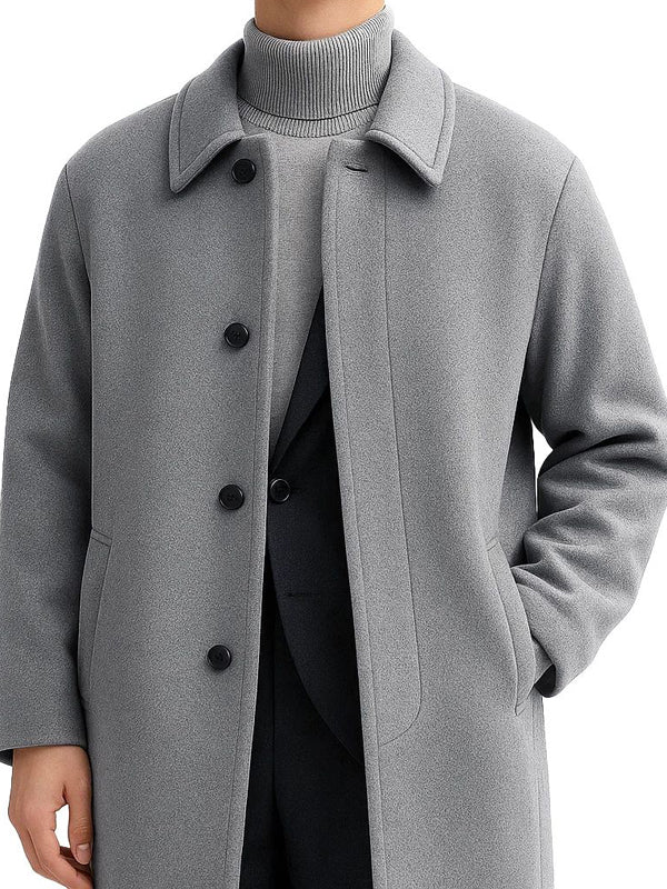 Lee Jong-suk Law and the City Gray Wool Coat