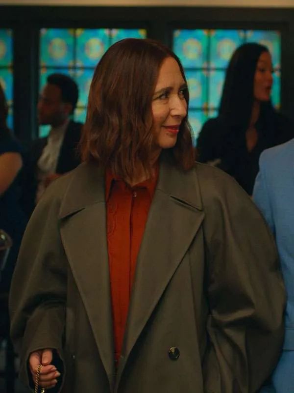 Maya Rudolph Loot S03 Green Trench Coat