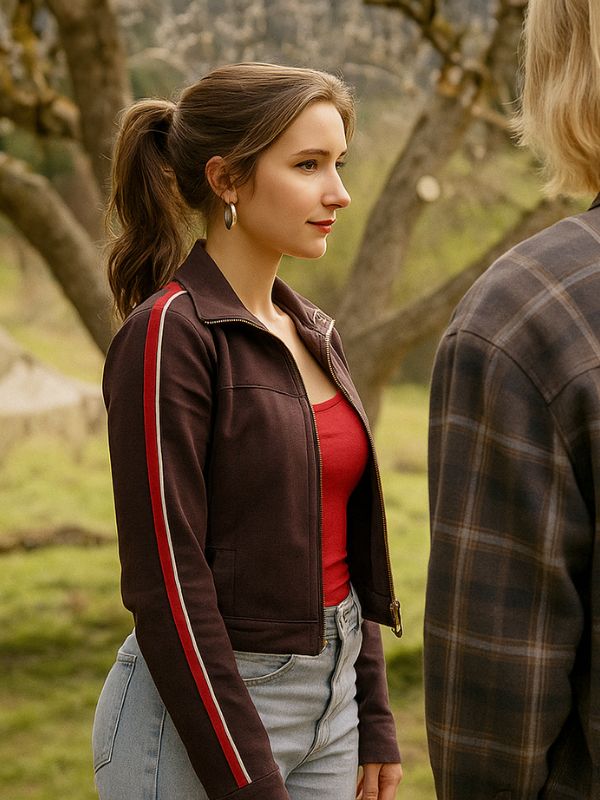 Thais Martin Frauds Brown Track Jacket