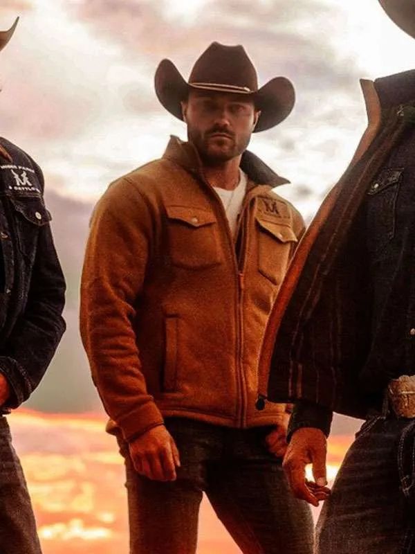 The McBee Dynasty Steven McBee Jr. Brown Wool Jacket